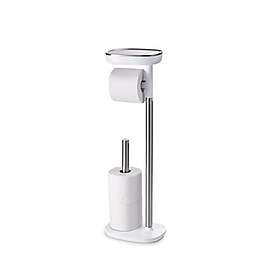 Joseph Joseph Bathroom EasyStore Free Standing Toilet Paper Roll Holder