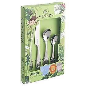 Viners Jungle Kids Cutlery Set 4 pcs
