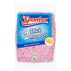 Spontex Hygienic Thick Moppets (Pack of 2)
