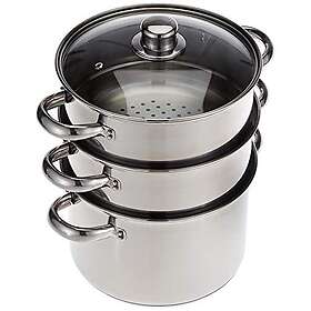 KitchenCraft 3 Food Steamer Pan/Stock Pot