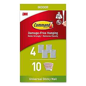 3M Command Universtal Sticky Nail 4-pack