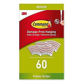 3M Command Poster Strips 60 pack