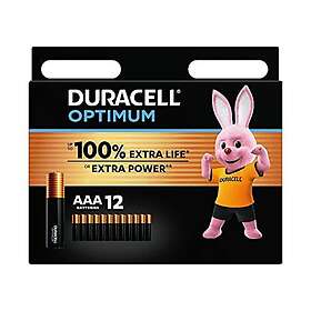 Duracell Optimum AAA Alkaline (12 pack)