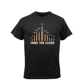 Rothco T-shirt m. 'CHOOSE YOUR CALIBER'