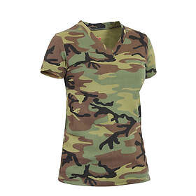 Rothco V-Neck T-shirt för Kvinnor, Lång