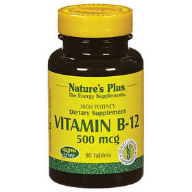 Nature's Plus Vitamin B-12 500mcg 90 Tabletter