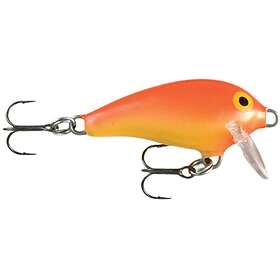 Rapala Mini Fat Rap 3 cm Gold Fluorescent Red (GFR)