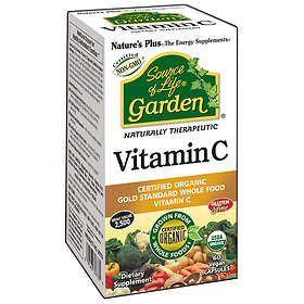 Nature's Plus Source of Life Garden Vitamin C 500mg 60 Gélules