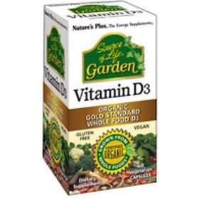 Nature's Plus Source of Life Garden Vitamin D3 5000IU 60 Capsules