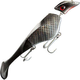 Headbanger Shad 16 cm Floating Black Metal