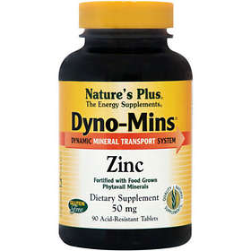 Nature's Plus Dyno-Mins Zinc 50mg 90 Comprimés