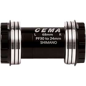 Cema Pf30 Ceramic Bottom Bracket Cups For Shimano Silver 68/73 mm