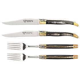 Horn Bestickset 4 Dele , Mässing