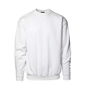 ID Klassisk Sweatshirt, Slitstark (Vit, M) M Vit