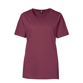 ID T-TIME T-shirt för Kvinnor (Maroon, L) L Maroon
