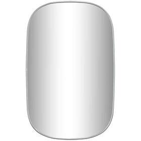 vidaXL Väggspegel silver 70x45 cm 348213