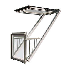 Premium Fakro Balkongfönster 2-Glas FGH-V P2 1140x2550 FAP1140x2550FGH-VP22