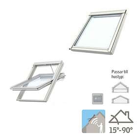 Velux Takfönster INTEGRA Pivåhängt Paket Solo 7 MK04 006830 S7 Everfinish vit GGUMK04006830S7