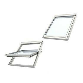 Velux Takfönster Pivåhängt Paket Solo 2 SK08 0068 S2 Everfinish vit GGUSK080068S2