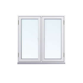 Svenska Fönster Sidohängt 2-Luft Trä 3-Glas SF Stabil 120x140 70012001121450