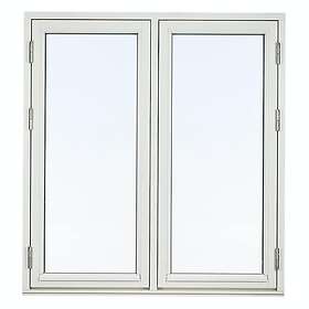 Svenska Fönster Sidohängt 2-Luft Trä 2-Glas Rund Profil SIDOHÄNGT SP FRITID 2GLAS F2 VIT TRÄ 17-16 31012001171650