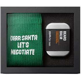 Zew For Men Beard Balm and socks Coffret Cadeau male