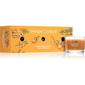 Yankee Candle Farm Fresh Peach Presentförpackning Signature 3x37g unisex