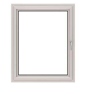 NorDan Sidohängt Fönster HelAlu 3-Glas Aluminium inåtg Kipp-Dreh 8X18 AKD