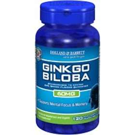Holland & Barrett Ginkgo Biloba 60mg 120 Tablets