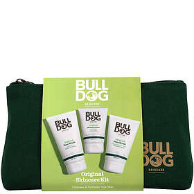 Bulldog Skincare for Men Original Skincare Kit For Men Cork Bag