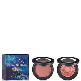 bareMinerals Holiday 2023 Gen Nude Cheek Duo Call My Blush, Kiss Of Rose