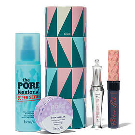 Benefit Good Times Gorgeous Roller Lash Mascara, 24hr Brow Setter, Setting Spray and Face Mask Gift Set