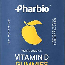 Pharbio D-vitamin Gummies 60 st