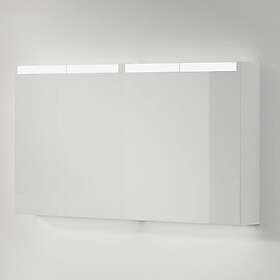 Plus INR Spegelskåp Stage 140,Premium White,4 Luckor,1400x720x140 369711