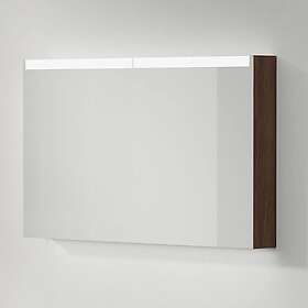 Plus INR Spegelskåp Stage 120, Dark Oak, 2 Luckor,1200x720x140 369638