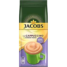 Jacobs Cappuccino Choco Nut smaksatt snabbkaffe 500g
