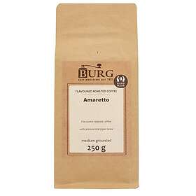 Burg smaksatt kaffe. Amaretto 250g malet