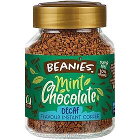 Beanies Decaf Mint Chocolate koffeinfritt smaksatt snabbkaffe 50g
