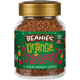 Beanies Orange & Cranberry smaksatt snabbkaffe 50g
