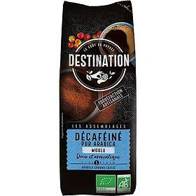 Destination Organic Décaféiné koffeinfritt bryggmalet kaffe 250g