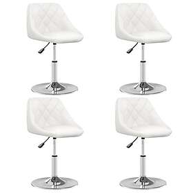 vidaXL Matstolar 4 st konstläder 3088635