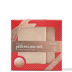 Kitsch Holiday Satin Standard Pillowcase Set