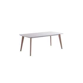 Nordic Furniture Group Ruokapöytä Samsö, 95 x 195 cm Vit