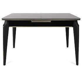 Hanah Home Ruokapöytä Star Antracitgrå Guldfärg Svart 120 75