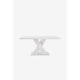 Loft24 Spisebord Ali 160x90 Vit MDF 160 76