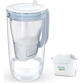 BRITA Marella Water Filter Fridge Jug White 2.4L + 1x MAXTRA PRO All-in-1  Filter