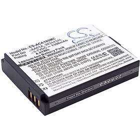 Batteriexperten Batteri AA01A för Activeon, 3,7V, 1300 mAh