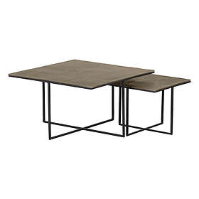 WOOOD 2 sidebord Olan antik mässing 70 48