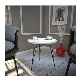 Hanah Home Småbord Sandalf Marmo Valkoinen/Svart 40 44