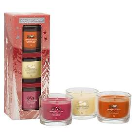 Yankee Candle Holiday Bright Lights 3 Filled Votive Gift Set